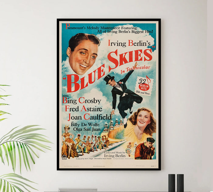 Blue Skies 1946 - US - Classic Movie Poster