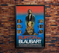 Bluebeard 1972 - Richard Burton - Germany - Classic Movie Poster