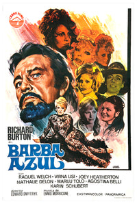 Bluebeard 1972 - Richard Burton - Spain - Classic Movie Poster
