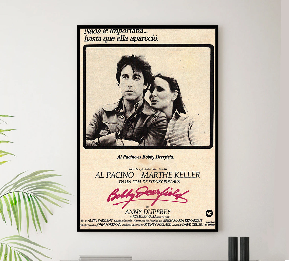 Bobby Deerfield 1977 - Al Pacino - Spain - Classic Movie Poster