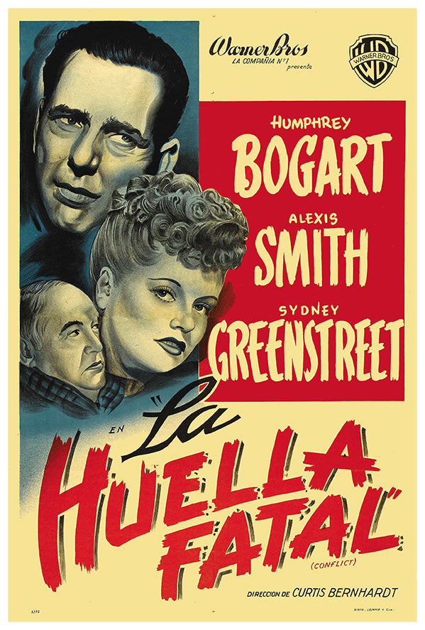 Conflict - 1945 - Argentina - Vintage Movie Poster