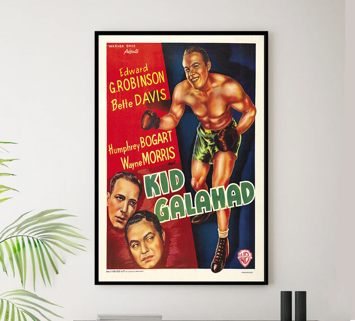 Kid Galahad - 1937 - Belgium - Vintage Movie Poster