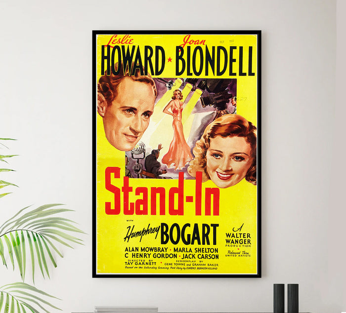 Stand-In - 1937 - Vintage Movie Poster