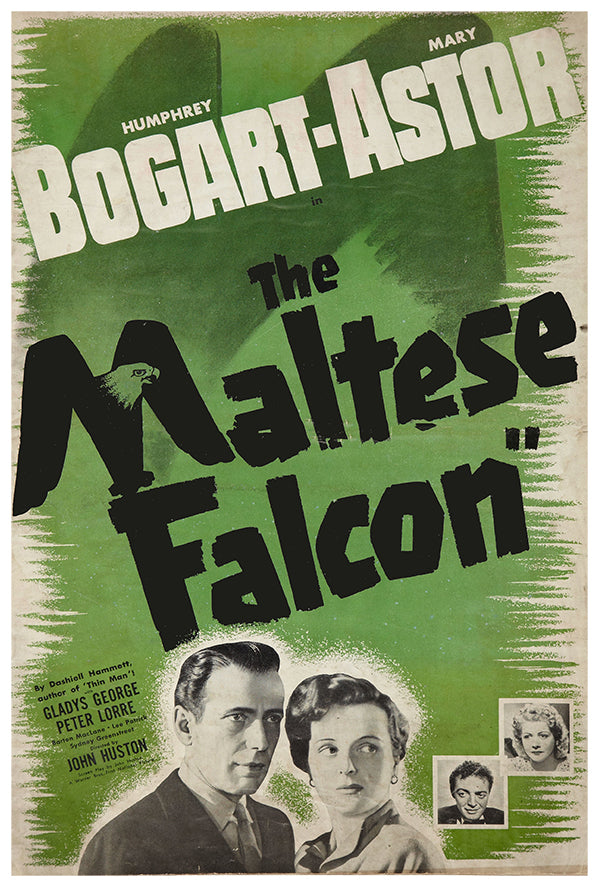 The Maltese Falcon - 1941 - US V3 - Vintage Movie Poster