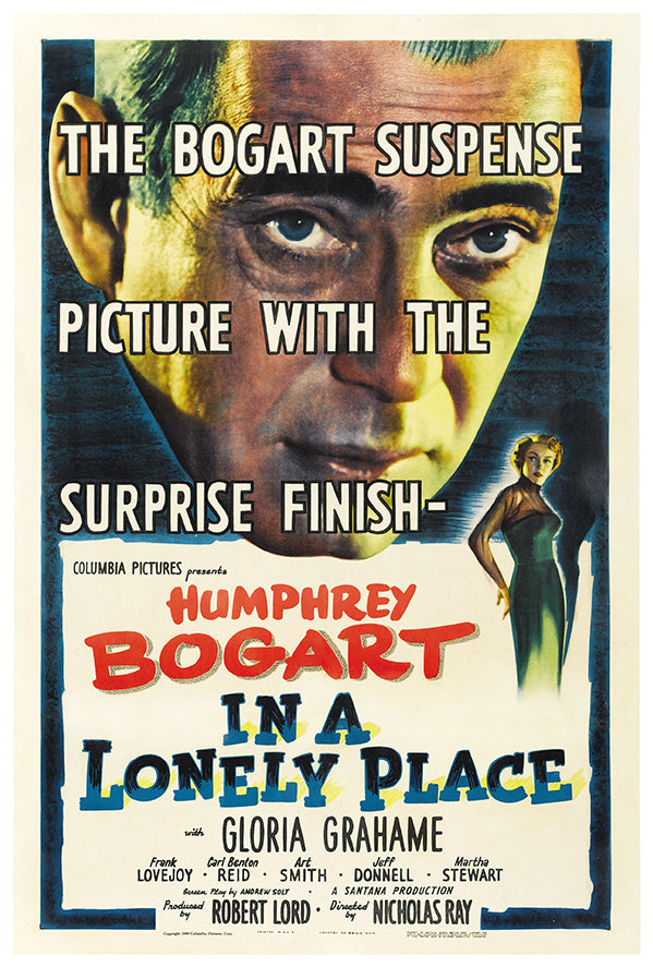 In a Lonely Place - 1950 - Vintage Movie Poster