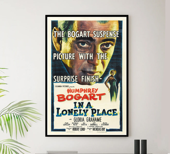 In a Lonely Place - 1950 - Vintage Movie Poster
