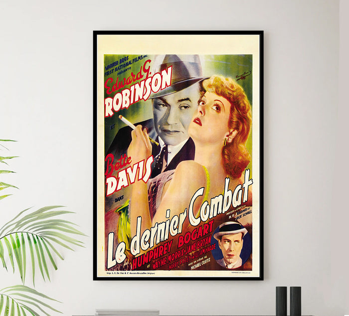 Kid Galahad - 1937 - Belgium ver 2 - Vintage Movie Poster