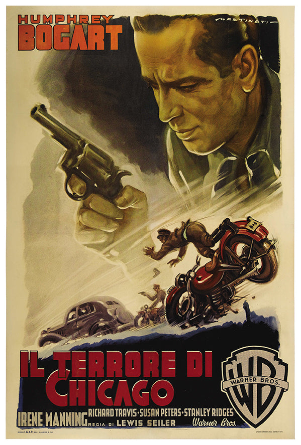 The Big Shot - 1942 - Italian - Vintage Movie Poster