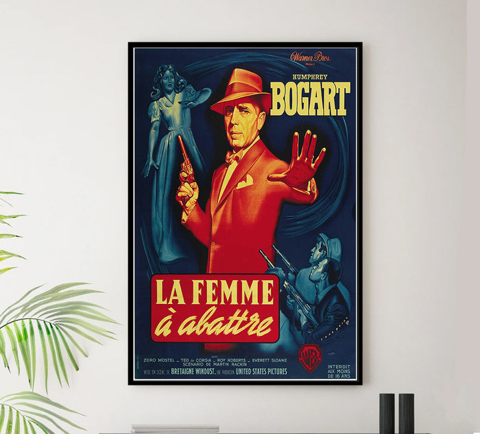 The Enforcer - 1951 - French - Vintage Movie Poster