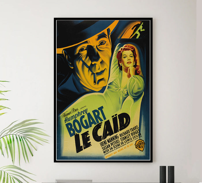 The Big Shot - 1942 - French - Vintage Movie Poster