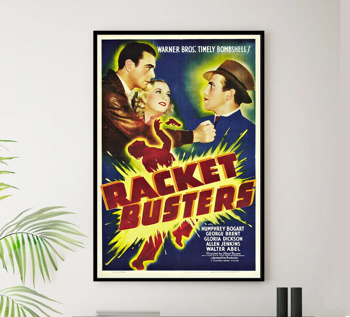 Racket Busters - 1938 - Vintage Movie Poster