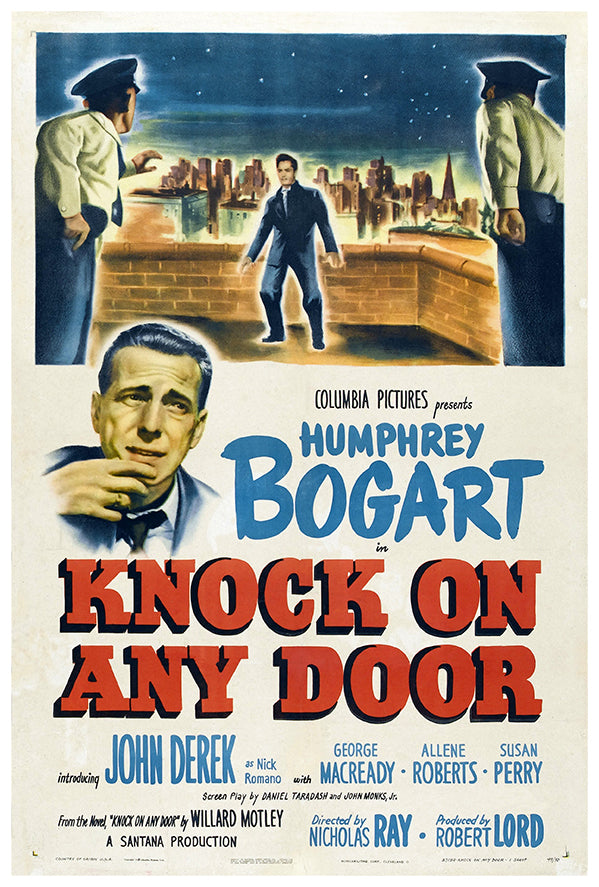 Knock on Any Door - 1949 - Vintage Movie Poster