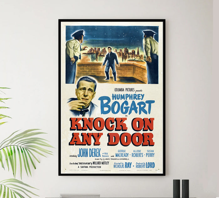 Knock on Any Door - 1949 - Vintage Movie Poster