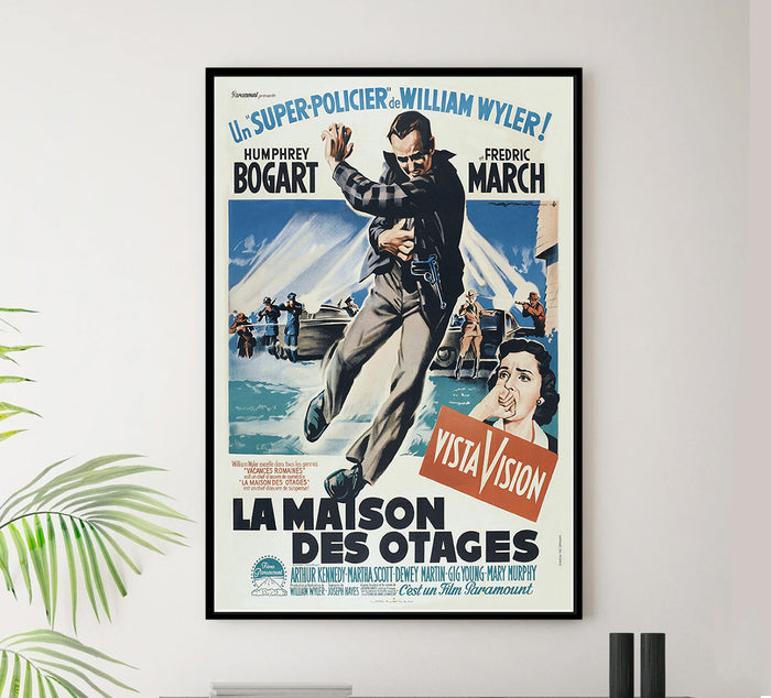 The Desperate Hours - 1955 - Vintage Movie Poster