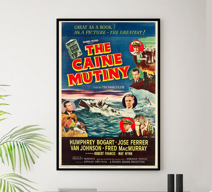 The Caine Mutiny - 1954 - Vintage Movie Poster