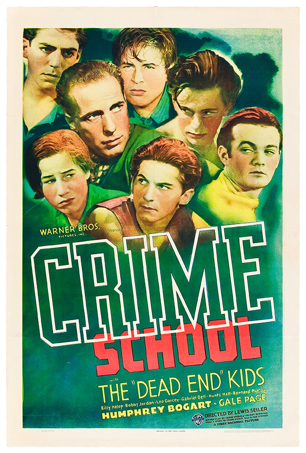 Crime School - 1938 - Vintage Movie Poster