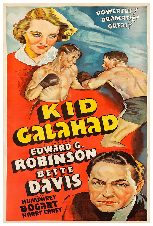 Kid Galahad - 1937 - Vintage Movie Poster