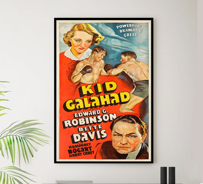 Kid Galahad - 1937 - Vintage Movie Poster