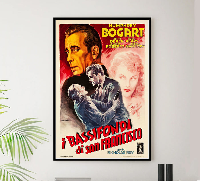 Knock on Any Door - 1949 - Italian - Vintage Movie Poster