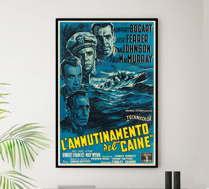 The Caine Mutiny - 1954 - Italian - Vintage Movie Poster