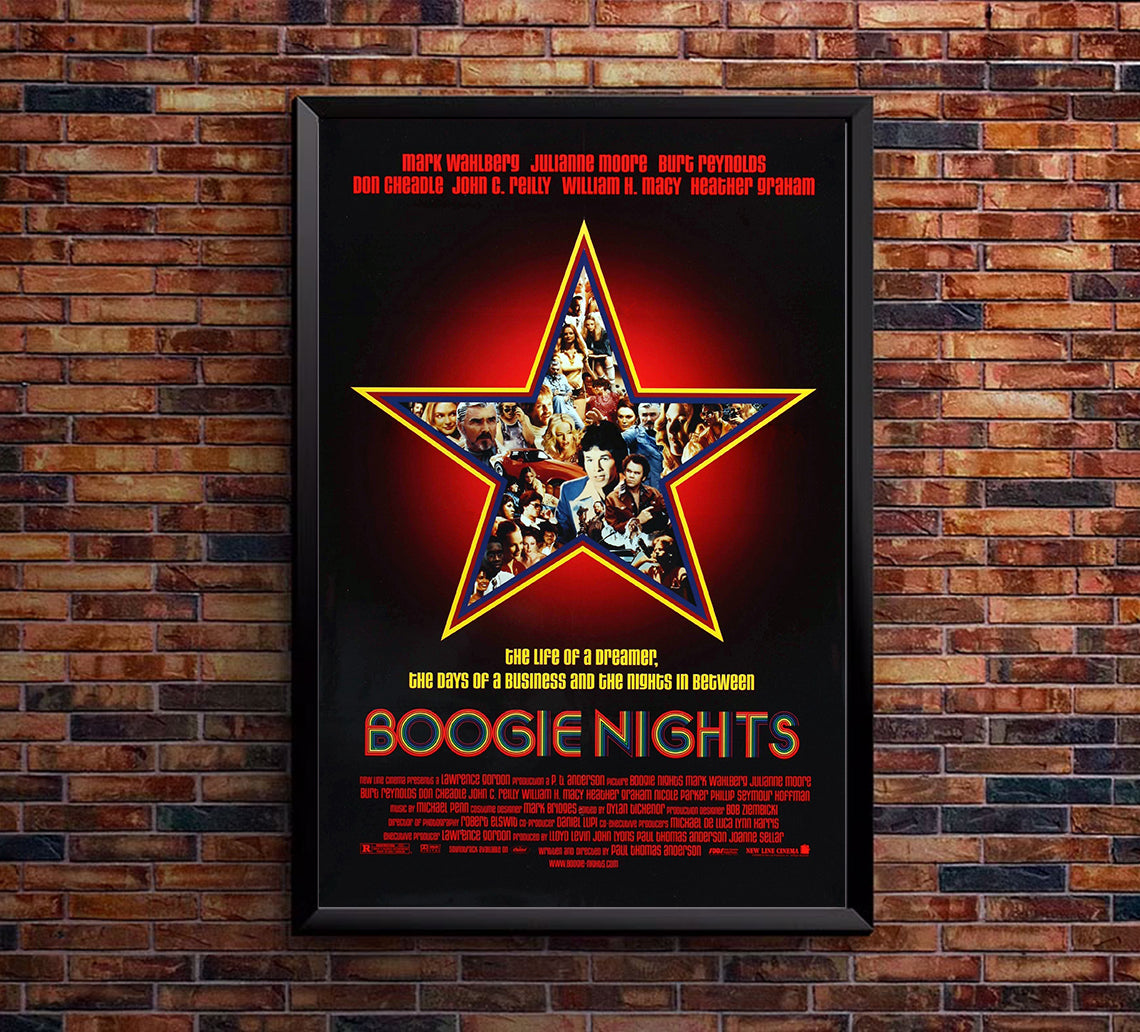 Boogie Nights 1997 v1 - Classic Movie Poster