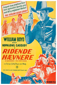 Borderland 1937 - Dutch - William Boyd - Classic Western Movie Poster