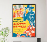 Borderland 1937 - Dutch - William Boyd - Classic Western Movie Poster