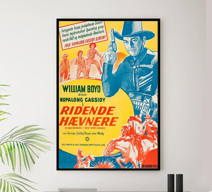 Borderland 1937 - Dutch - William Boyd - Classic Western Movie Poster