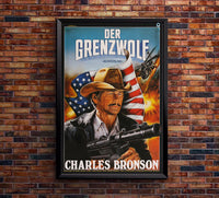 Borderline 1980 - Charles Bronson - Germany - Classic Movie Poster