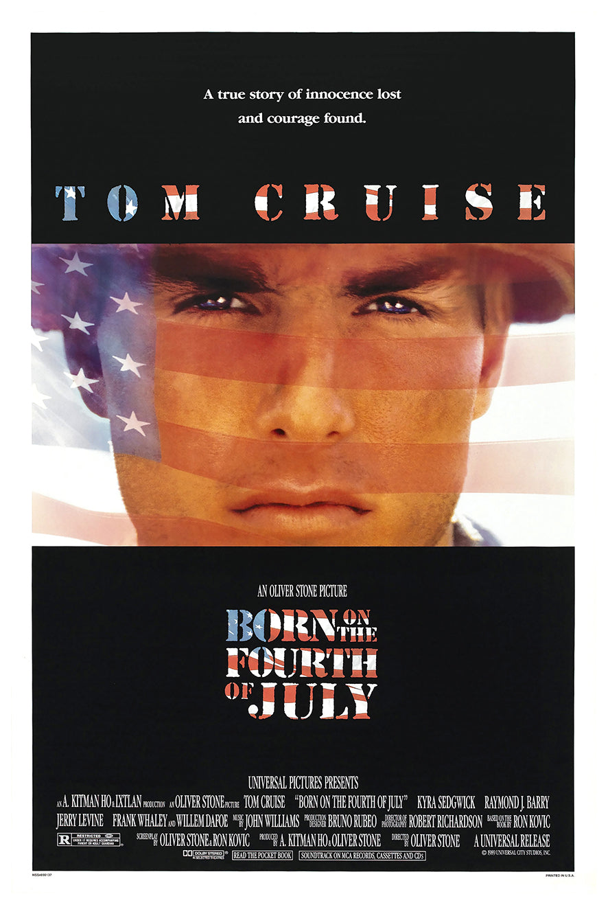 Born on the Fourth of July 1989 - Classic Movie Poster