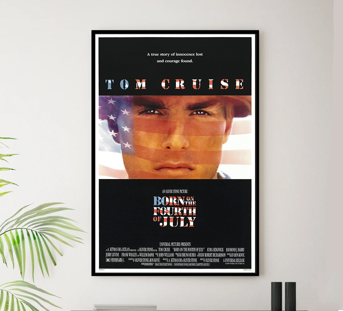 Born on the Fourth of July 1989 - Classic Movie Poster
