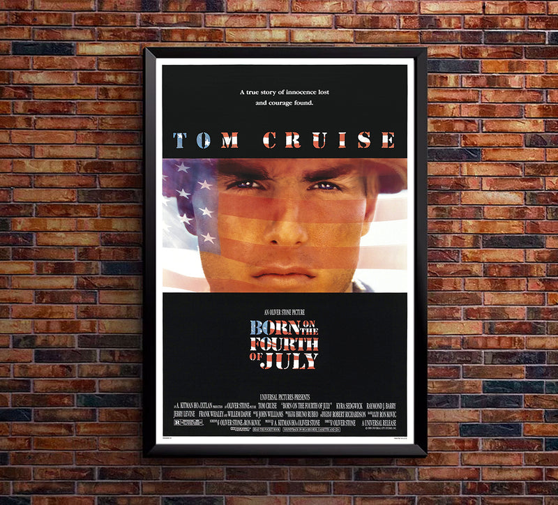 Born on the Fourth of July 1989 - Classic Movie Poster