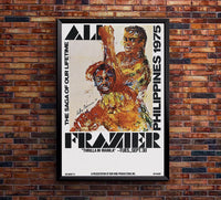 Ali vs Frazier - Thrilla in Manilia v1 - Vintage Boxing Poster