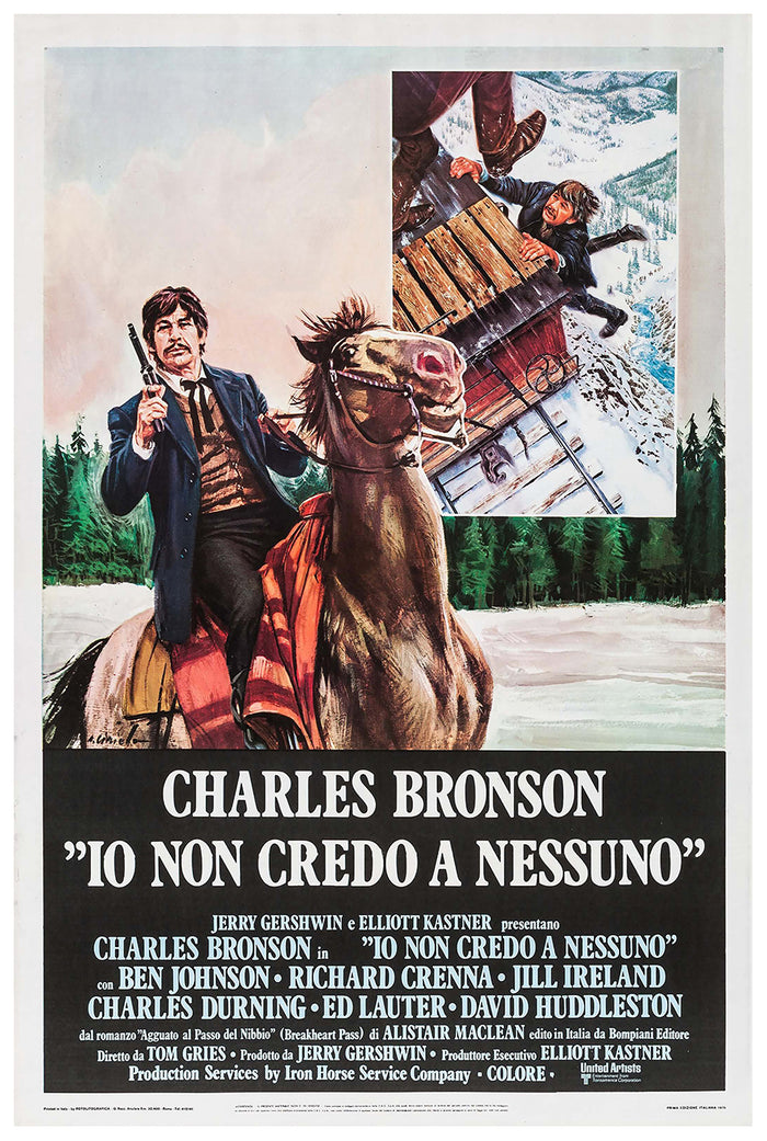 Breakheart Pass 1975 - Italy - Classic Movie Poster