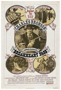Breakheart Pass 1975 - Charles Bronson - US (2) - Classic Movie Poster