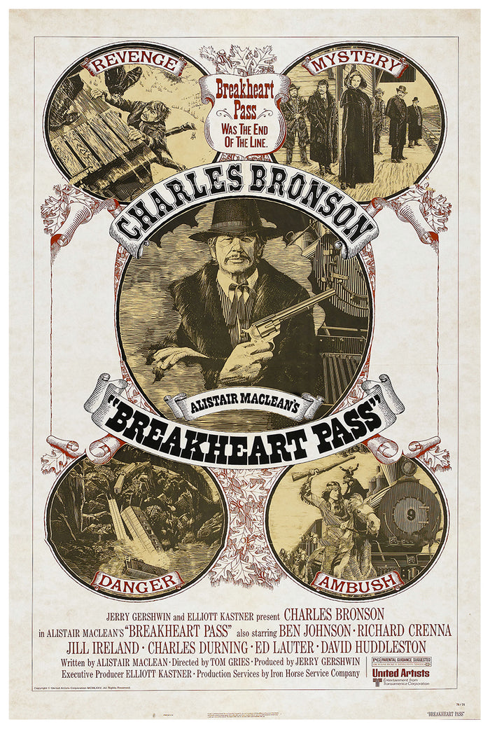 Breakheart Pass 1975 - US (2) - Classic Movie Poster