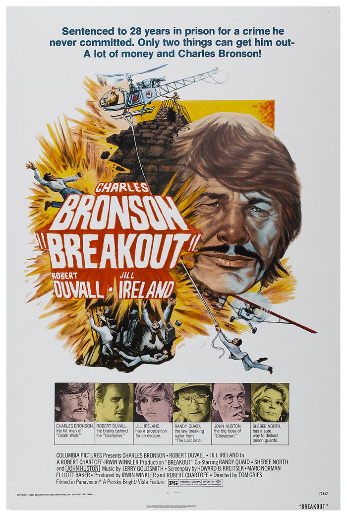 Breakout 1975 - US - Classic Movie Poster