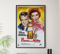 Bringing Up Baby 1938 - Cary Grant - Spain(2) - Classic Movie Poster