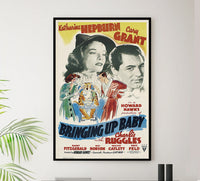 Bringing Up Baby 1938 - Cary Grant - US - Classic Movie Poster