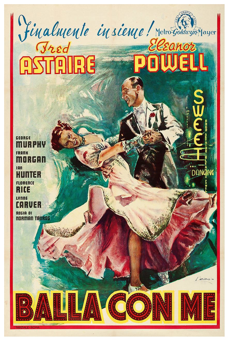 Broadway Melody of 1940 - Italy - Classic Movie Poster
