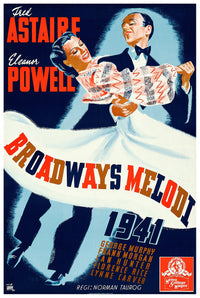 Broadway Melody of 1940 - Sweden - Classic Movie Poster