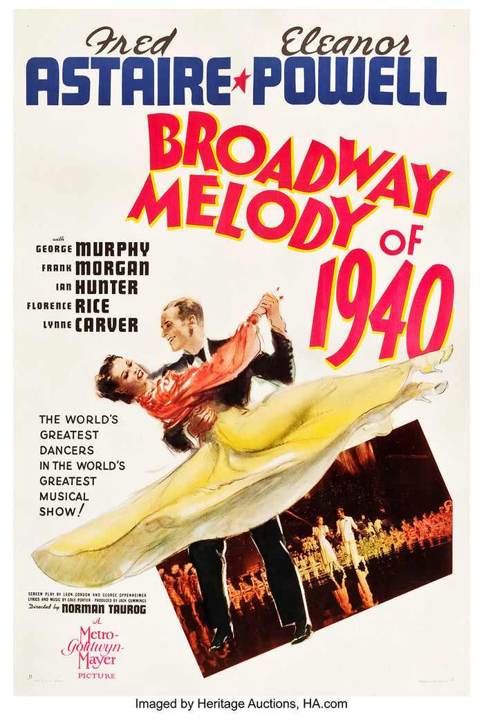 Broadway Melody of 1940 - US (2) - Classic Movie Poster