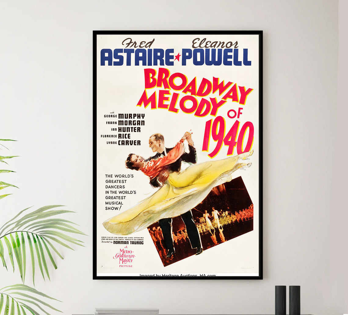 Broadway Melody of 1940 - US (2) - Classic Movie Poster