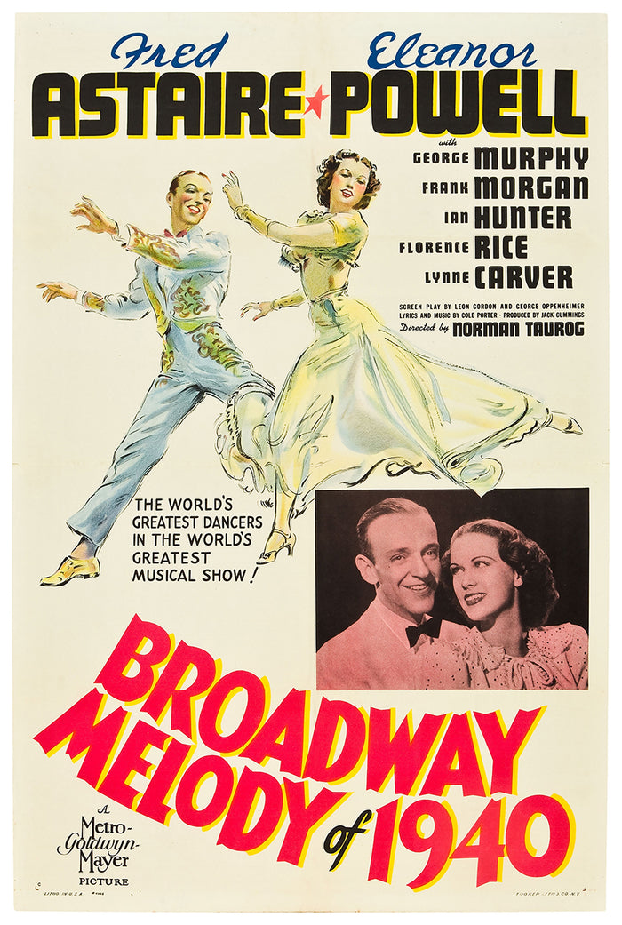Broadway Melody of 1940 - US - Classic Movie Poster