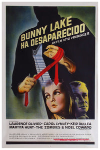 Bunny Lake Is Missing 1965 - Laurence Olivier - Argentina - Classic Movie Poster