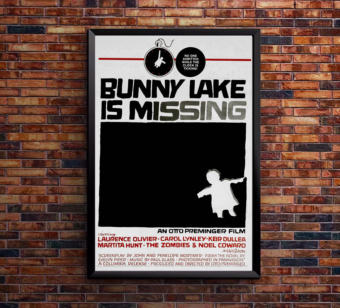 Bunny Lake Is Missing 1965 - Laurence Olivier - US - Classic Movie Poster