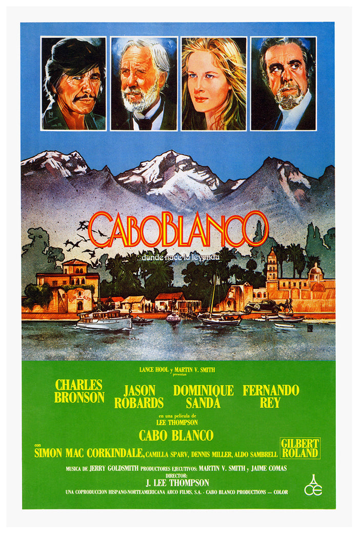 Cabo blanco 1980 - Spain - Classic Movie Poster