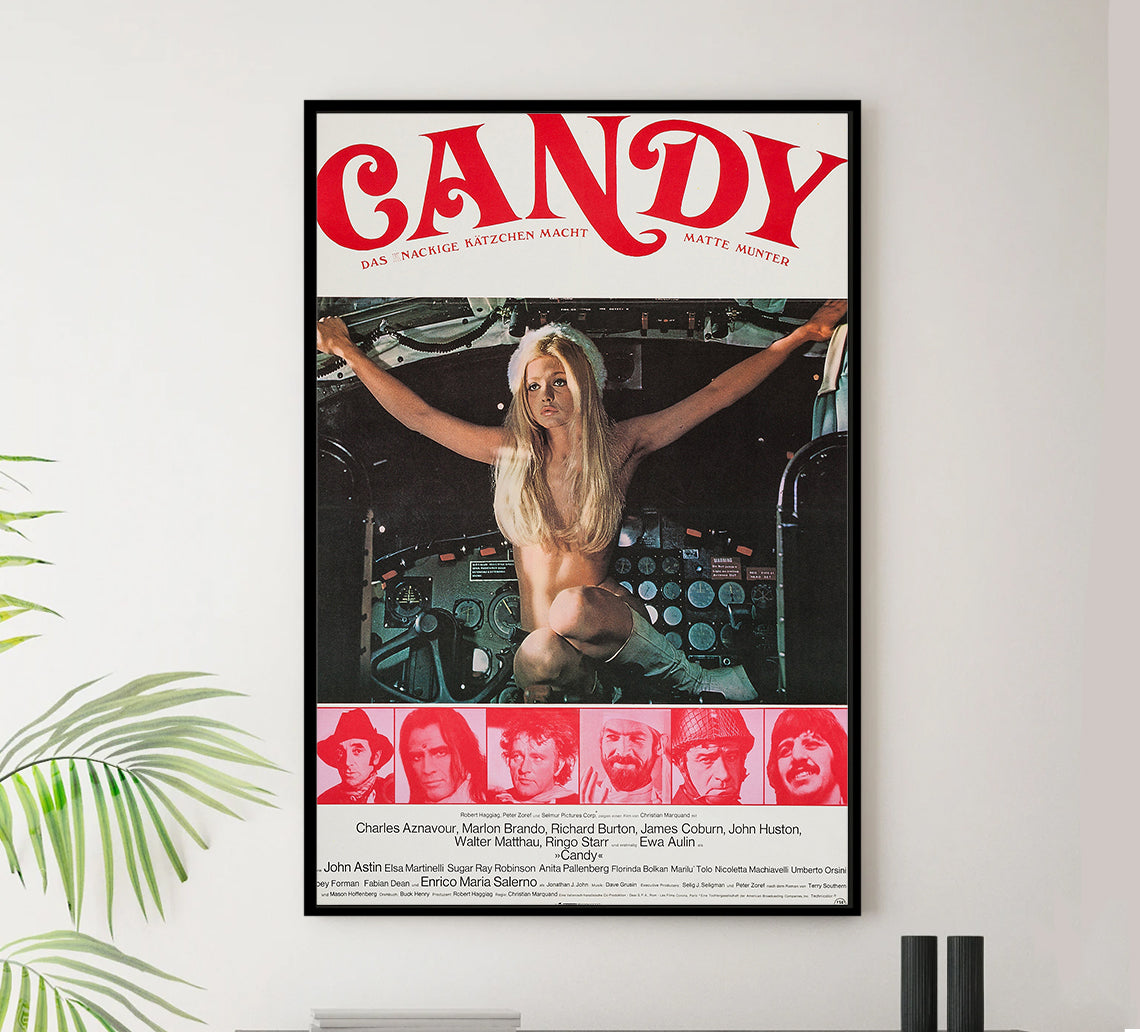 Candy 1968 - Richard Burton - Germany - Classic Movie Poster