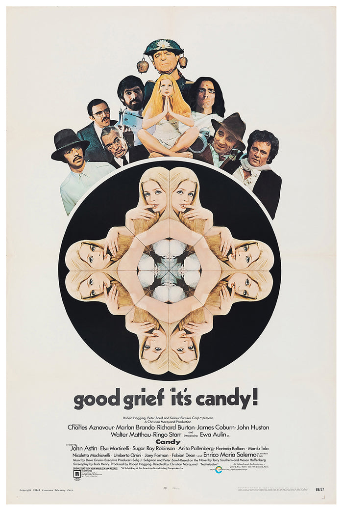 Candy 1968 - Richard Burton - US - Classic Movie Poster