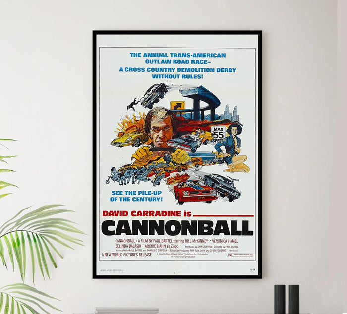 Cannonball! 1976 - Classic Movie Poster